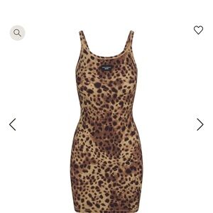 Leopard Print Women's Dress SKIMS D&G